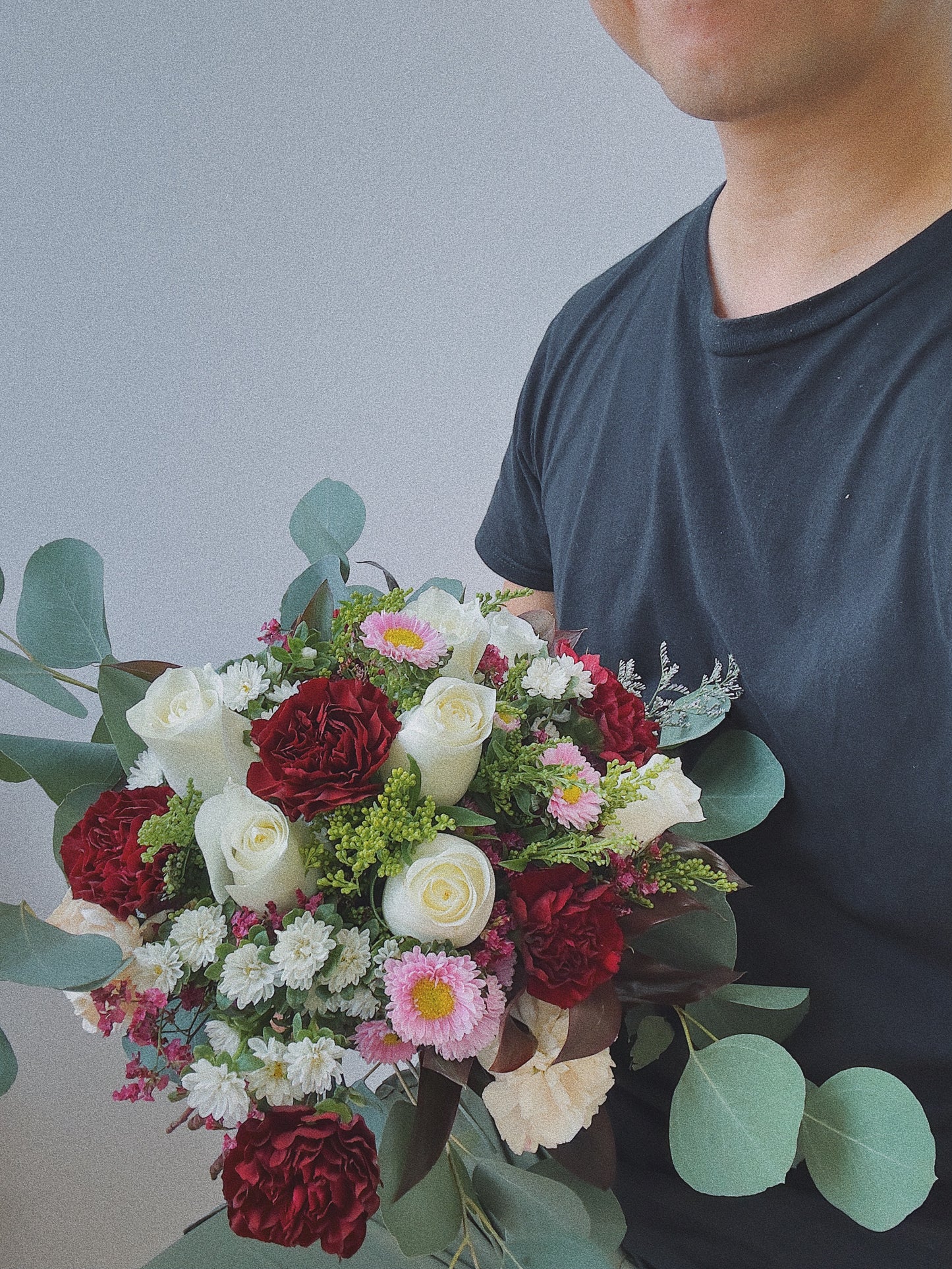 Fresh Flower Bridal Bouquet Parallel Stem Technique Workshop.