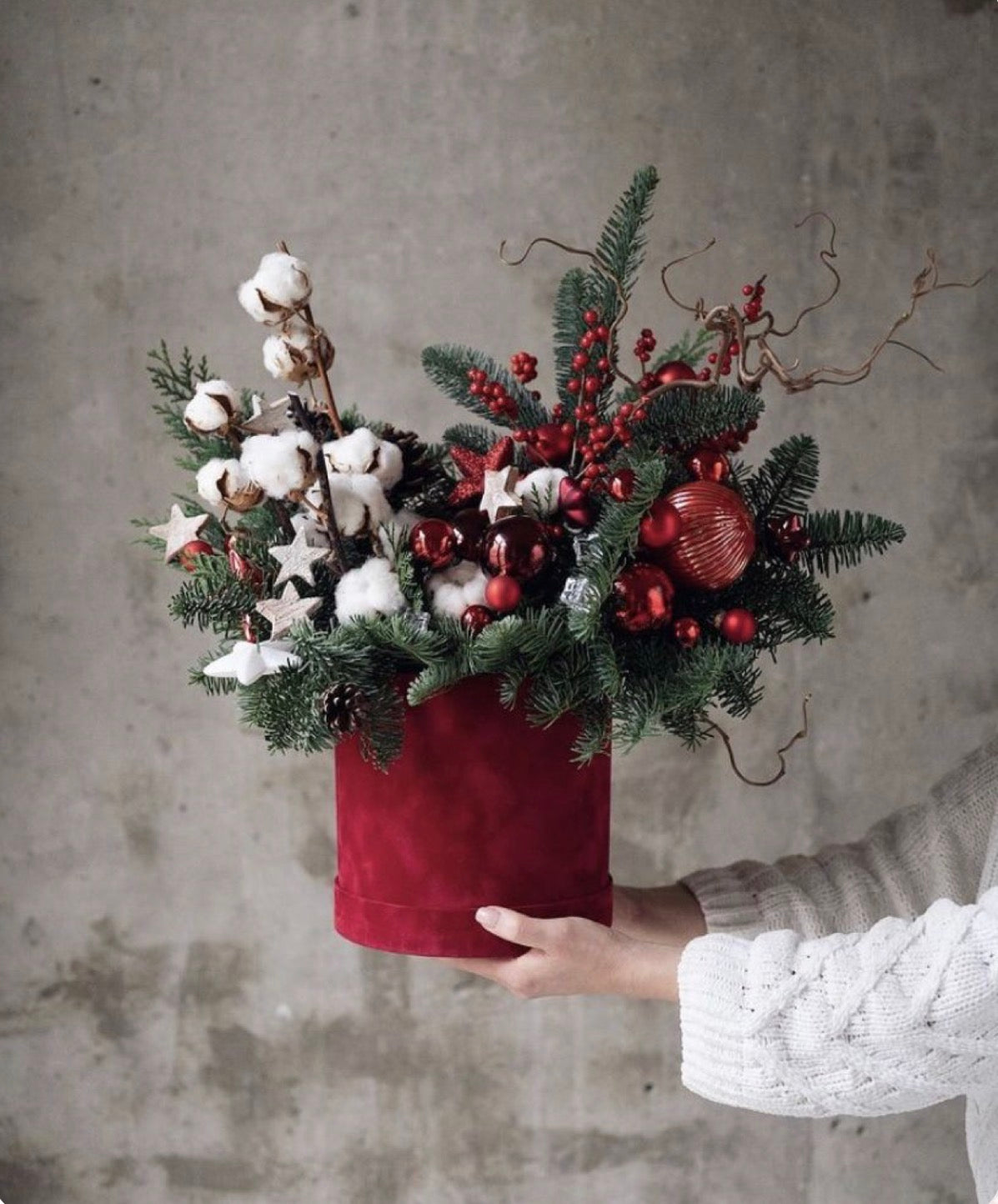 Christmas Floral Arrangement