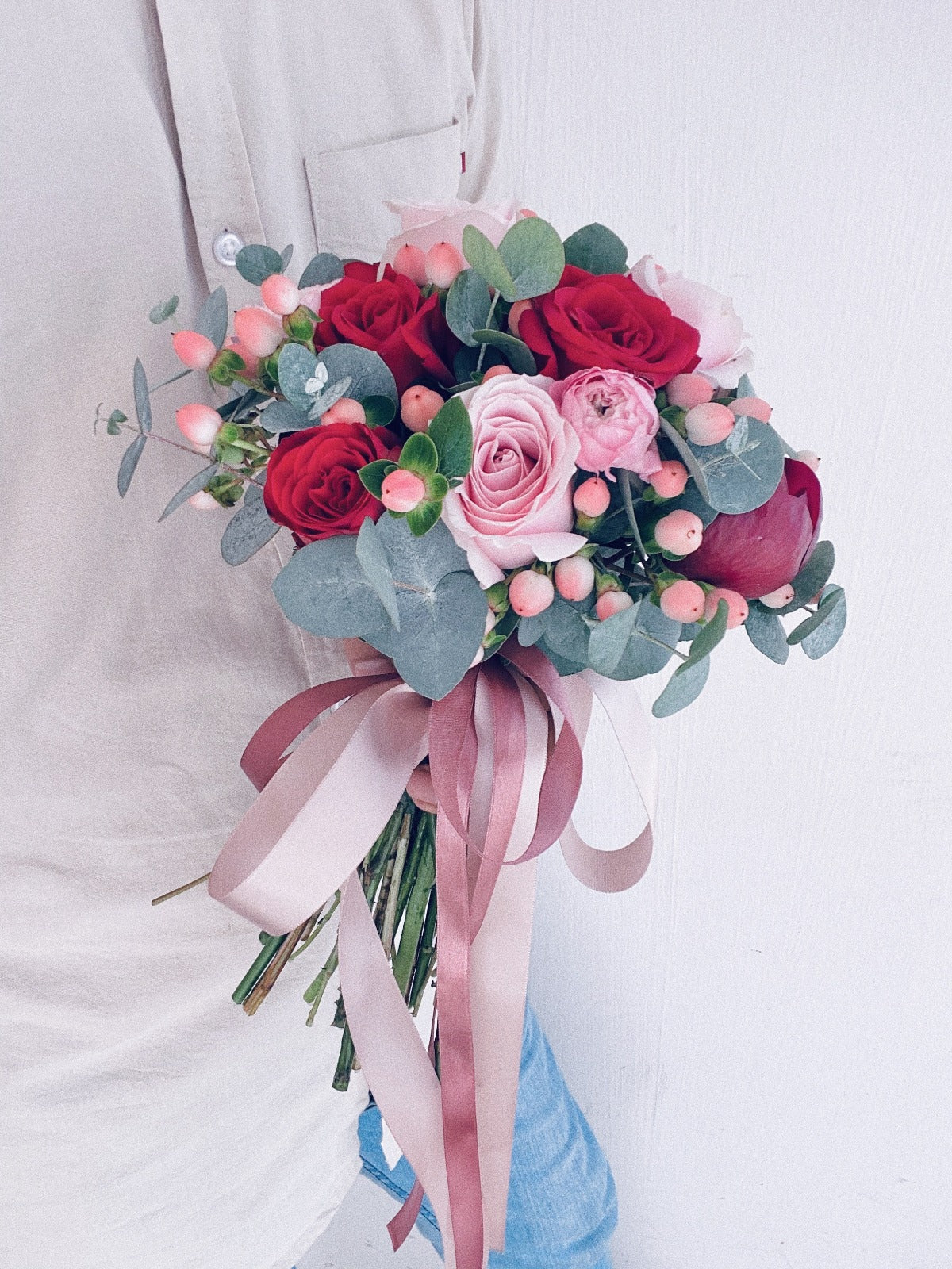 Fresh Flower Bridal Bouquet Parallel Stem Technique Workshop.